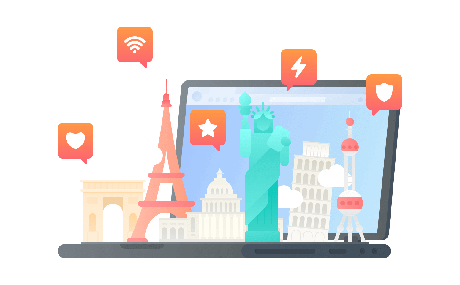 在瓜德罗普连接到中国的加速器 - 返华VPN